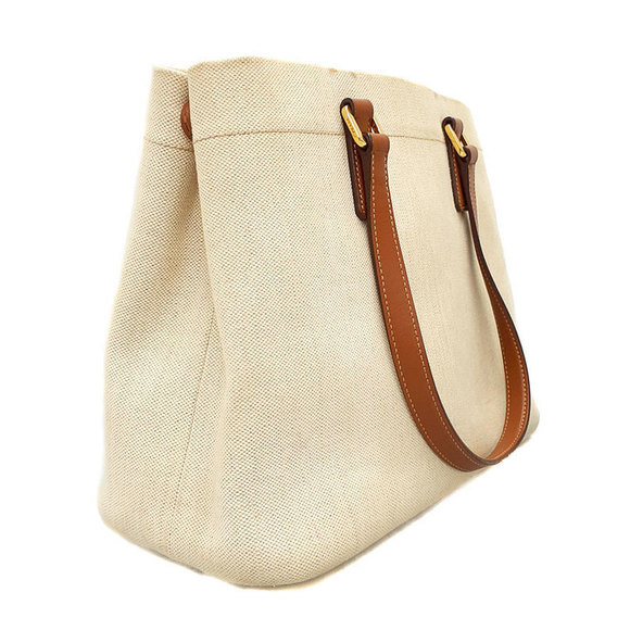 Prada Bag Tote and Linen Blend - Picture 1 of 9